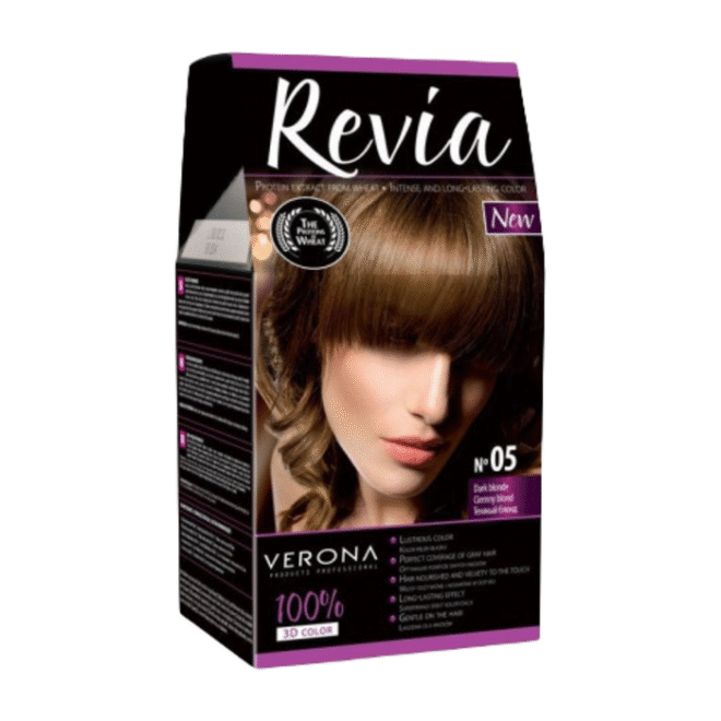 Revia Püsijuuksevärv Tume Blond nr.05 120ml