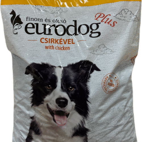 EuroDog Plus Kuiv koeratoit kanalihaga 10kg