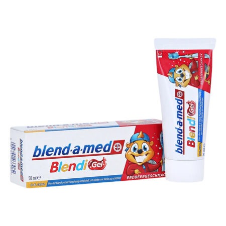 Blend-A-Med Hambapasta lastele maasika maitsega (0-6a) 50ml