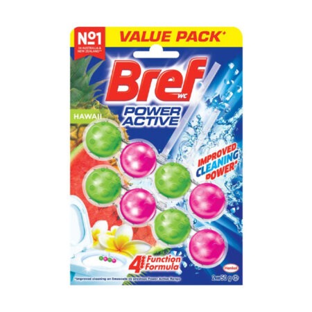 Bref Power Aktiv WC-värskendaja Hawaii 2x50g