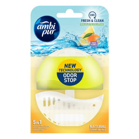 Ambi Pur 5-in-1 WC:n raikastin Sitruuna & Mandariini 55ml