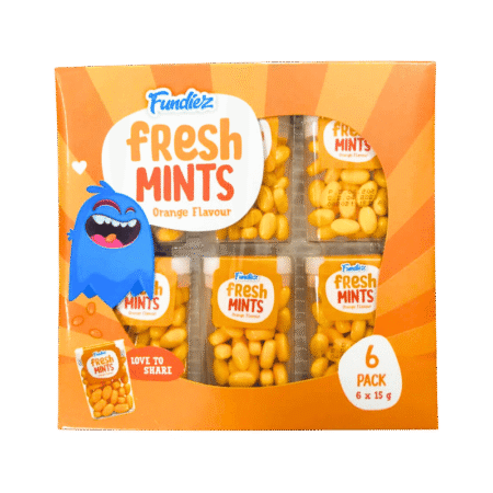 Fundiez Pastillid Apelsinimaitselised 6tk 15g