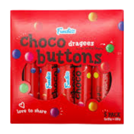 Fundiez Šokolaadinööbid 5x25g