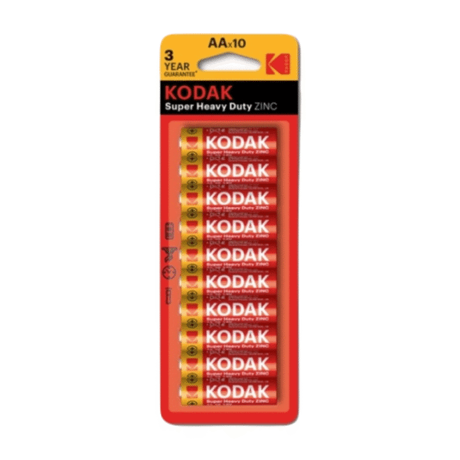 KODAK Extra Duty patarei AA 10tk