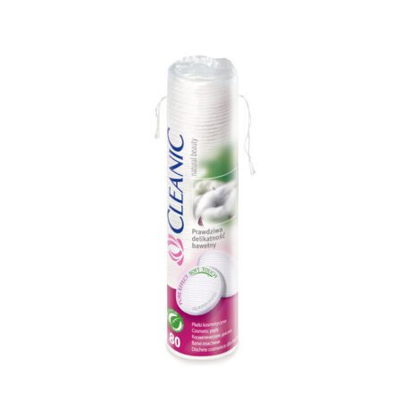 Cleanic Puuvilla vatipadjad 80+20tk