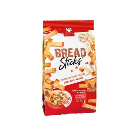 Crazy Bakery Leivakrõpsud pizzamaitselised 60g