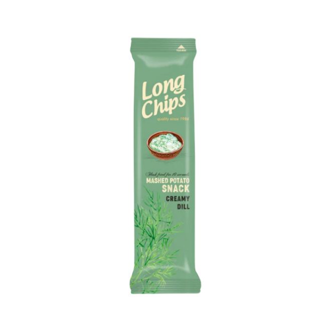 Long Chips Kartulivahvel Hapukoore- ja tillimaitseline 75g