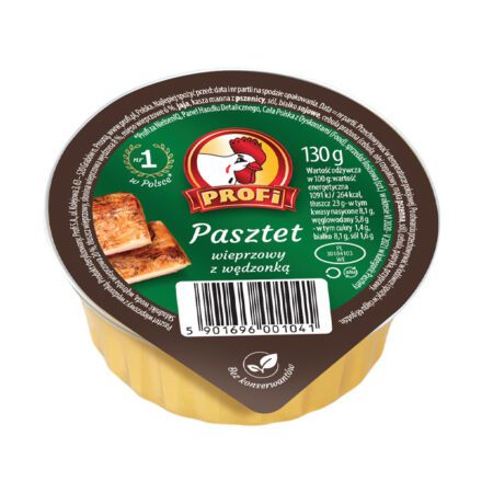 Pasteet sealiha ja suitsutatud peekoniga 130g