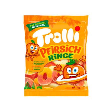 Trolli Virsiku rõngad 150g