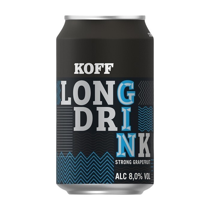 Банка Koff Strong Grapefruit 8% 0,33 л