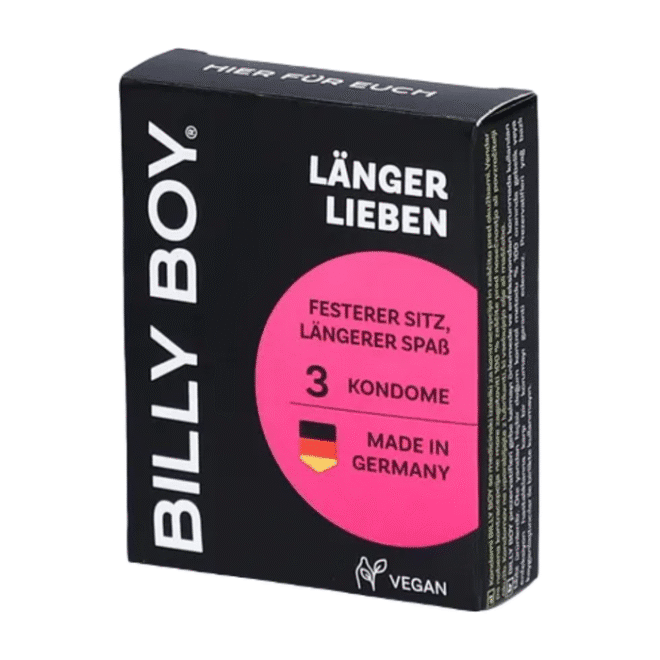 Kondoomid Billy Boy "Love longer" 3tk