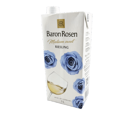 Baron Rosen Medium Sweet Riesling 10,5% 1L Tetra
