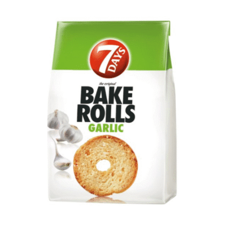 7Days Küpsetatud Leivakesed Küüslaugu 80g
