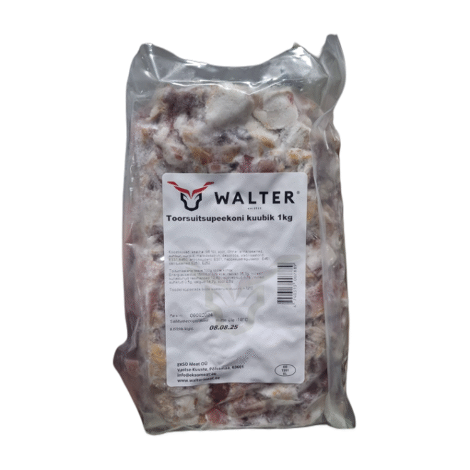 Toorsuitsupeekoni kuubik 1 kg