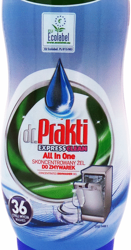 Dr.Prakti All-In-One Nõudepesumasina geel 720ml