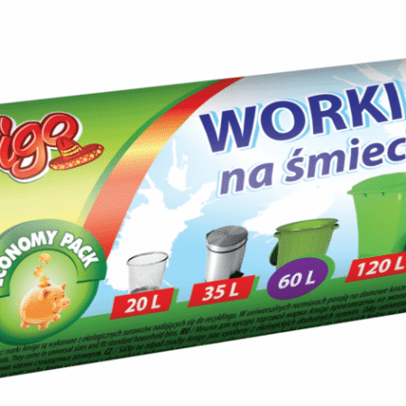Amigo Prügikotid 60L/LDPE/10tk
