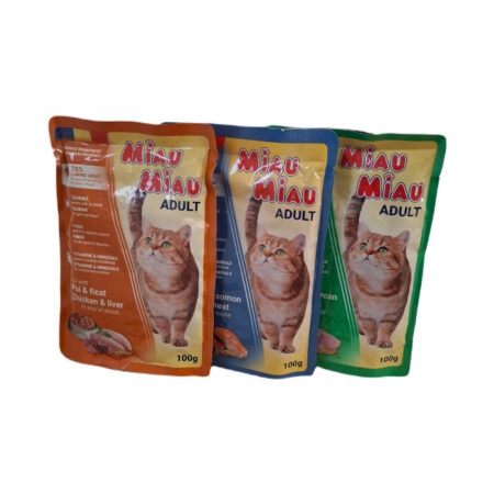 Miau Miau Kasside märgtoit 100g, valik, 6-erinevat