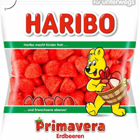 Haribo Maasikamaitselised vahukommid 100g