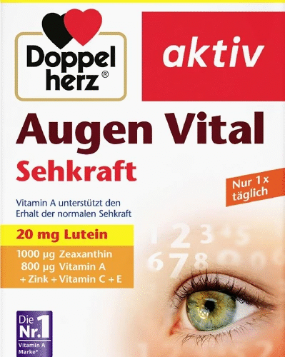 DOPPELHERZ silmade tervise heaks Augen Vital 30 kapslit