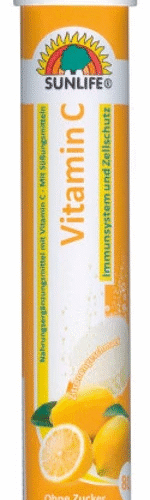 Sunlife Veeslahustuvad C-vitamiinid 20TK