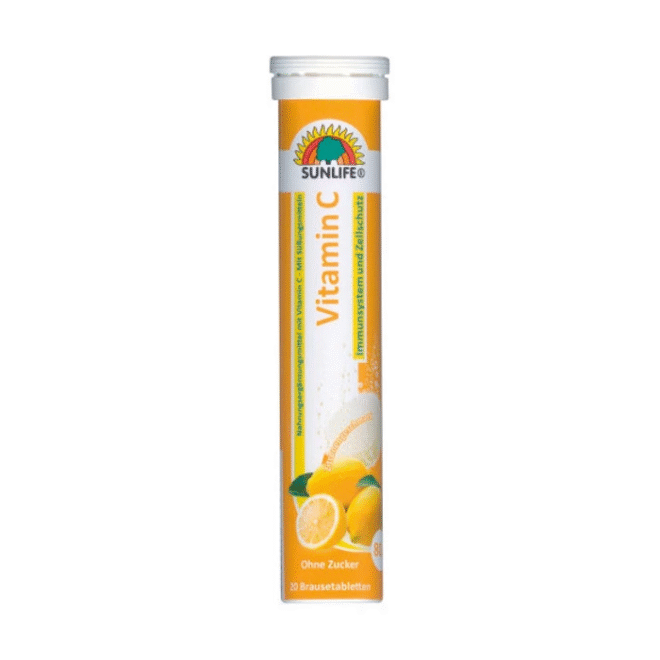 Sunlife Veeslahustuvad C-vitamiinid 20TK