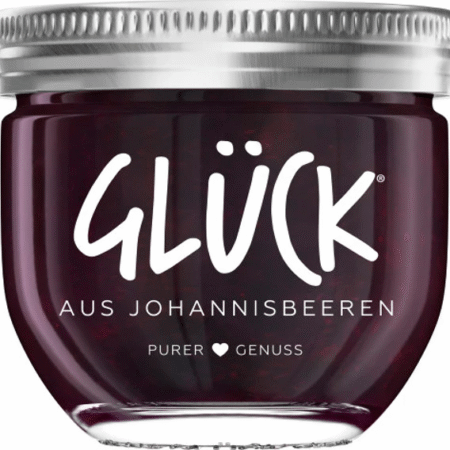 GLÜCK Mustsõstramoos 230g