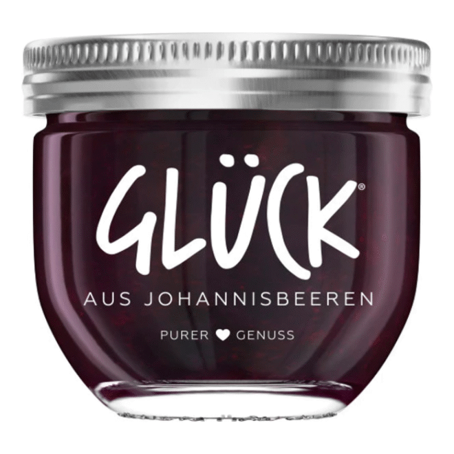 GLÜCK Mustsõstramoos 230g
