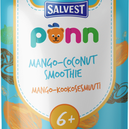 PÕNN Ökoloogiline Mango-kookosesmuuti 110 g 6+,
