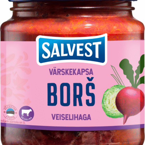 SALVEST Veiselihaga värskekapsaborš 530 g