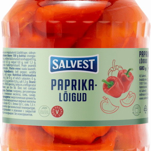 SALVEST Paprikalõigud 680 g