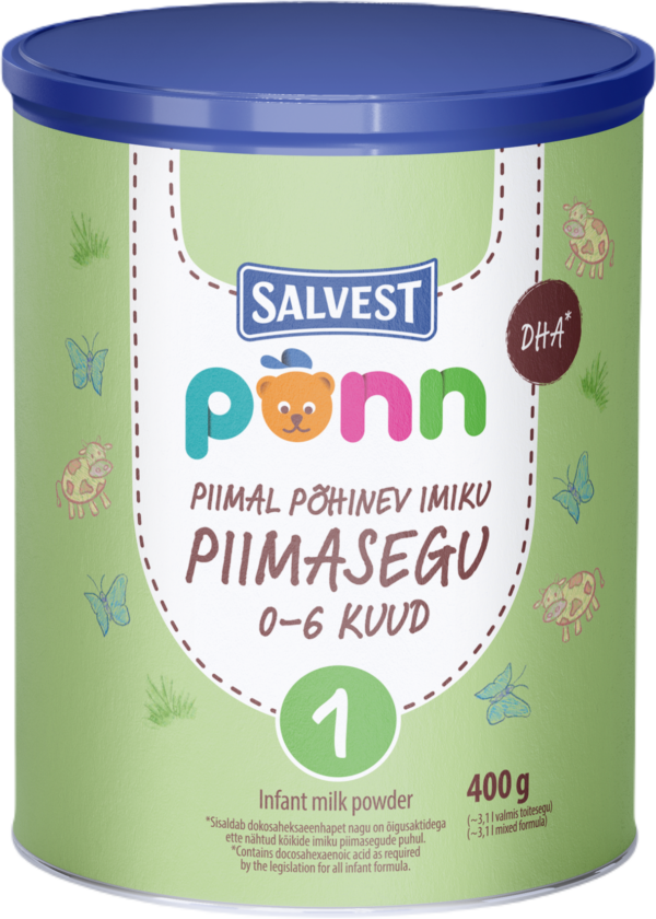 PÕNN Piimal põhinev imiku piimasegu 0-6 kuud 400 g