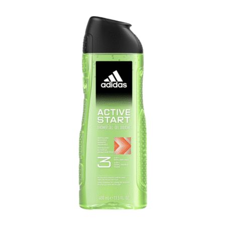 Adidas Dušigeel meestele Active Start 3in1 400ml
