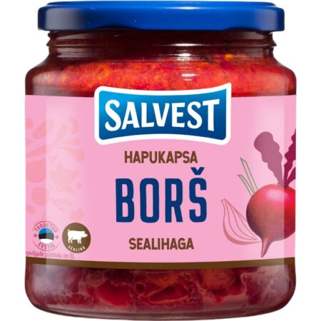 SALVEST Sealihaga hapukapsaborš 530 g