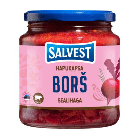 SALVEST Sealihaga hapukapsaborš 530 g