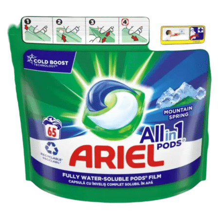 Ariel All-in-one Pesukaplsid MONTAIN SPRING 65tk