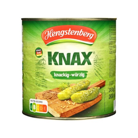 Hengstenberg KNAX Konserveeritud kurgid 2450g