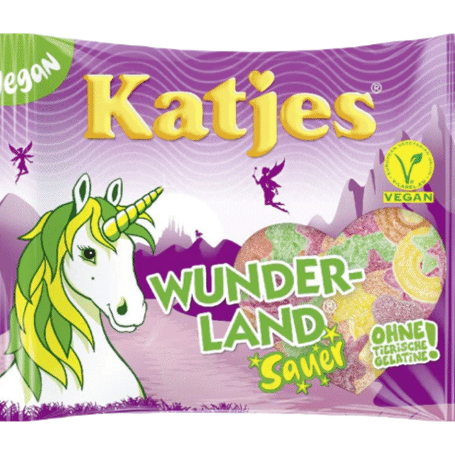 Katjes hapud kummikommid "Wunderland" 175g
