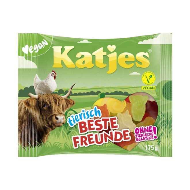 Katjes kummikommid "Parimad Sõbrad" 175g