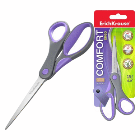 Käärid 15 cm Comfort, 2D+ teritus, assortii riputuspakis
