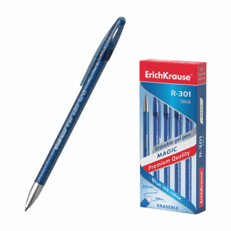 Geelpliiats Magic Gel Stick 0.5, sinine, kirjutab-kustutab