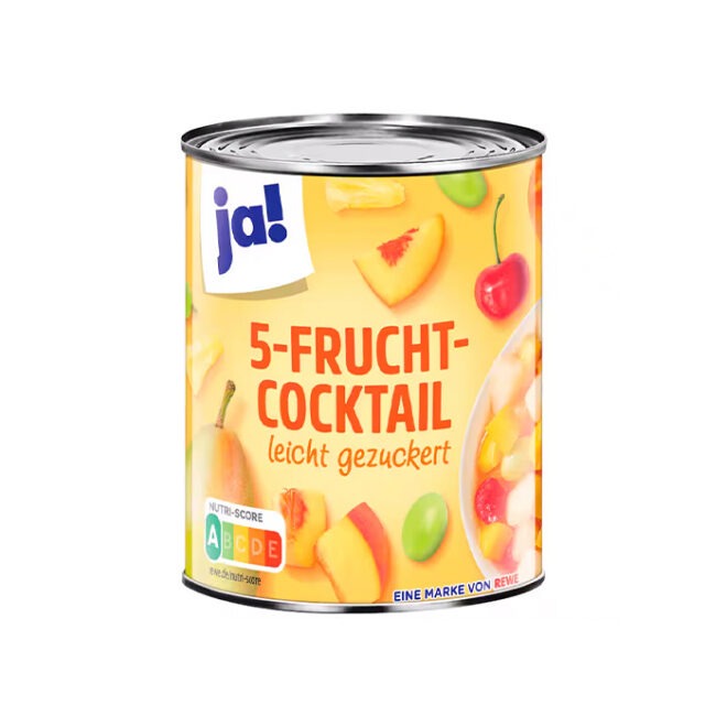 Ja! Puuviljakonserv 410g