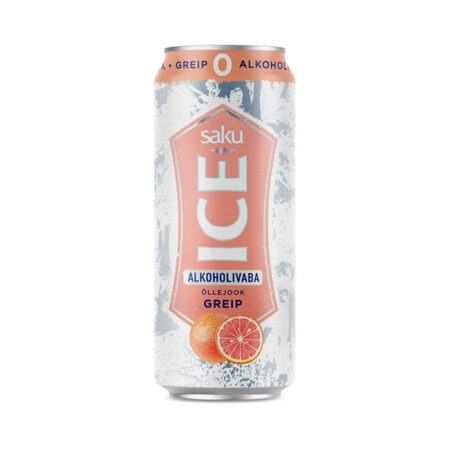 Saku On Ice Alkoholivaba Greip 0,5L purk