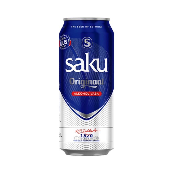 Saku Originaal Alkoholivaba 0,5L purk