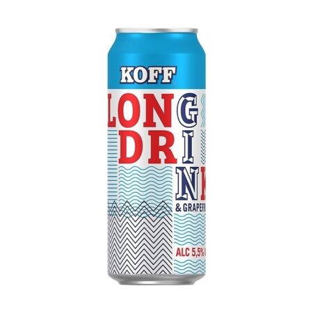 Koff Long Drink Грейпфрут 5.5% 0,5 л банка