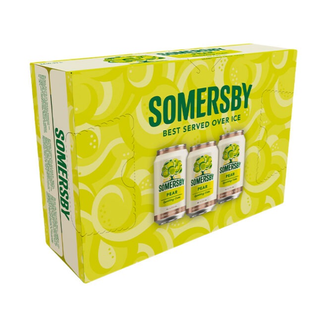Somersby Pear 4,5% 24x0,33L purk kohver