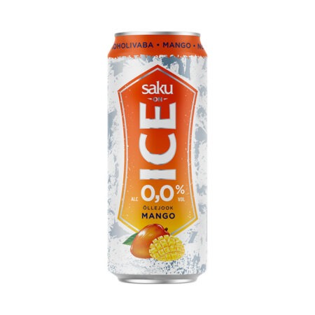 Saku On Ice 0,0% Mango 0,5L can