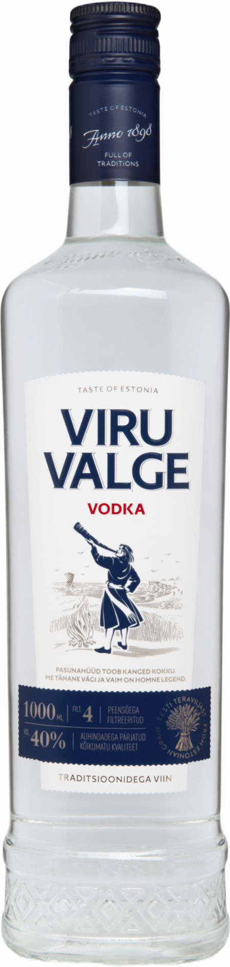 Viru Valge 40%vol, 1,0 L