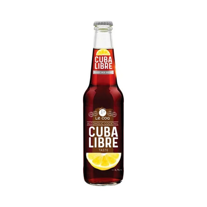 LE COQ ALKOHOLIC COCTAIL CUBA LIBRE 4,7% 0,33 l pullo