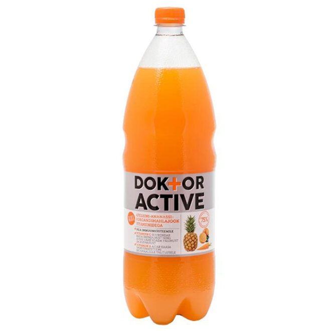 DR. ACTIVE APELSINI-ANANASSI-PORGANDI 1,5 l PET