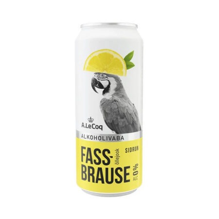 FASSBRAUSE LEMON 0,0% 0,5l purk